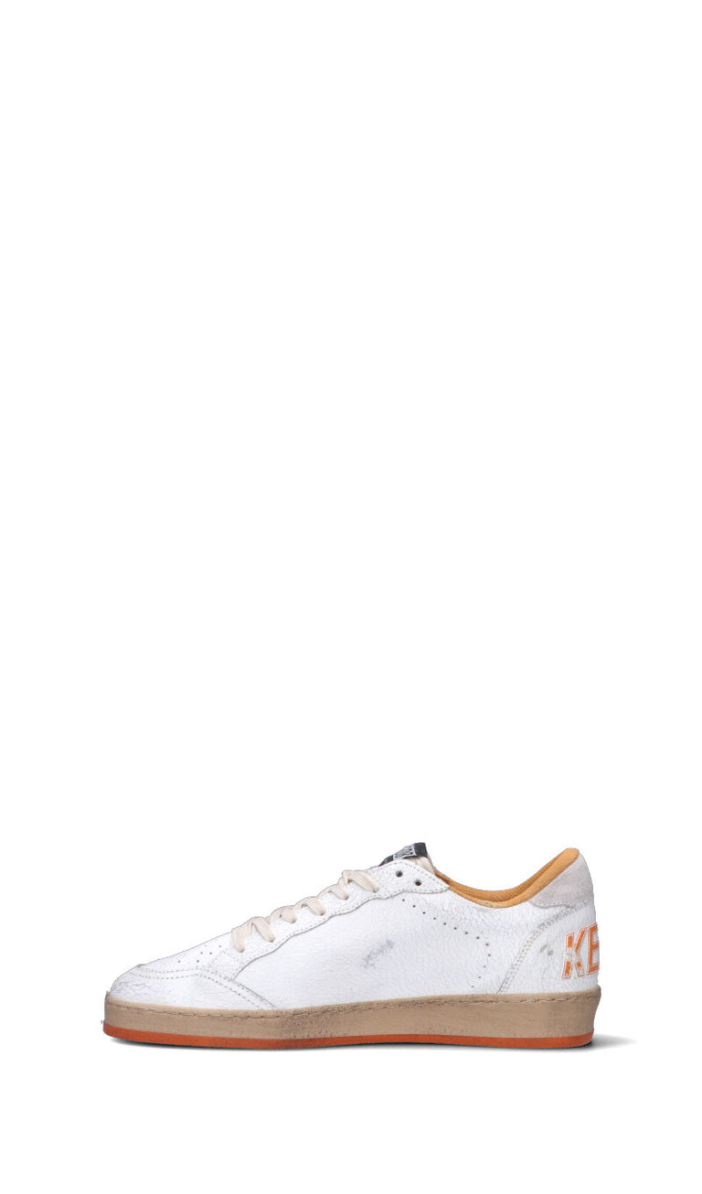 GOLDEN GOOSE BALL STAR Sneaker uomo bianca in pelle