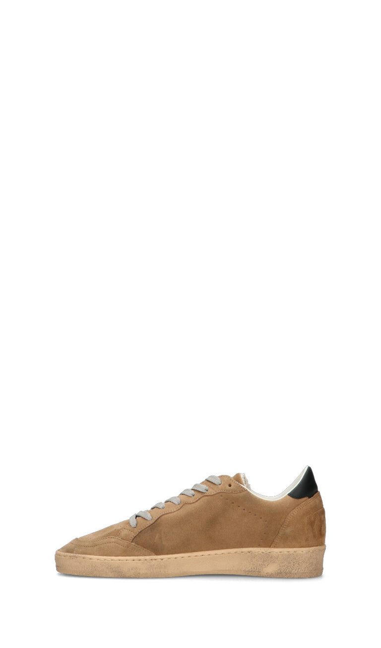 GOLDEN GOOSE - BALLSTAR Sneaker uomo tabacco in suede