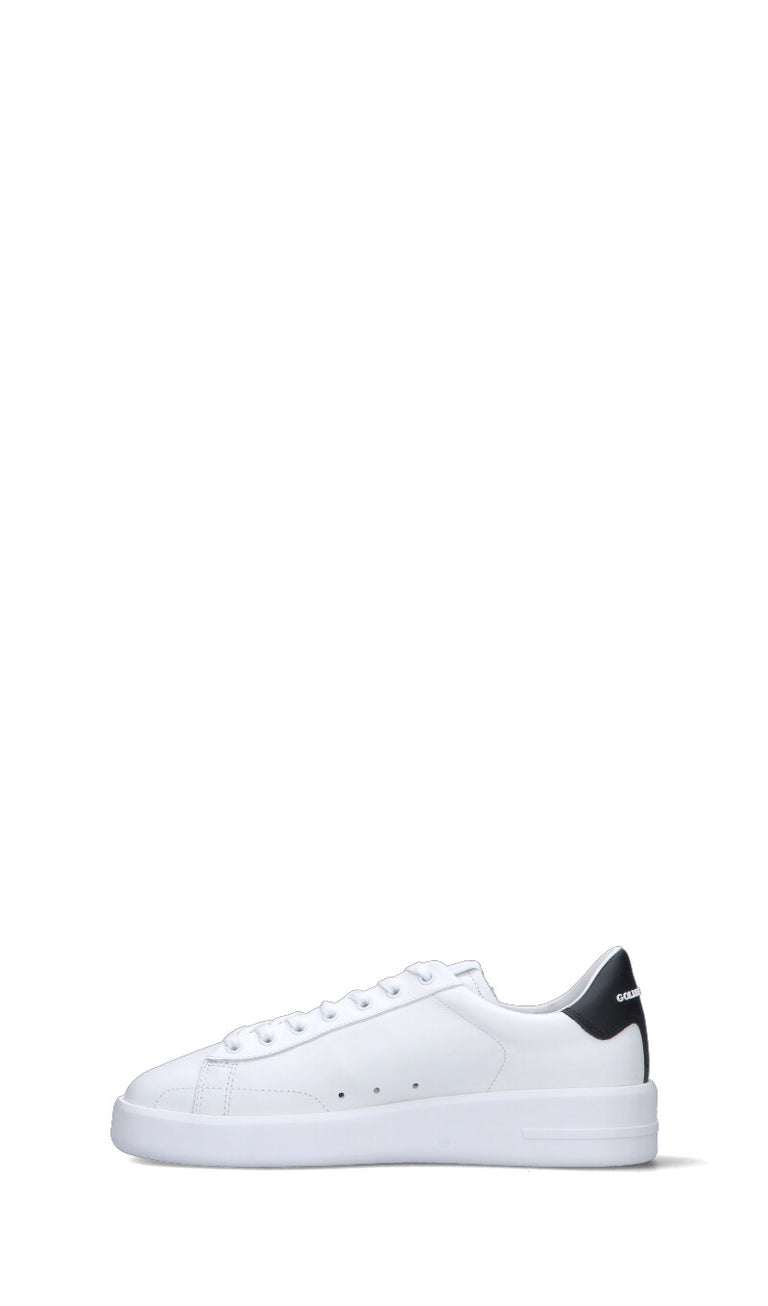 GOLDEN GOOSE - PURE-STAR Sneaker uomo bianca/nera in pelle