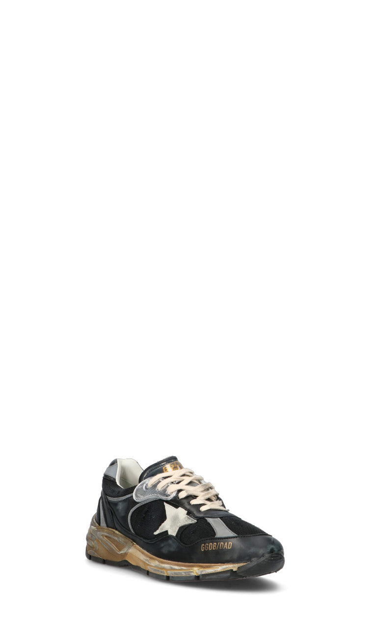 GOLDEN GOOSE RUNNING DAD Sneaker uomo nera in pelle