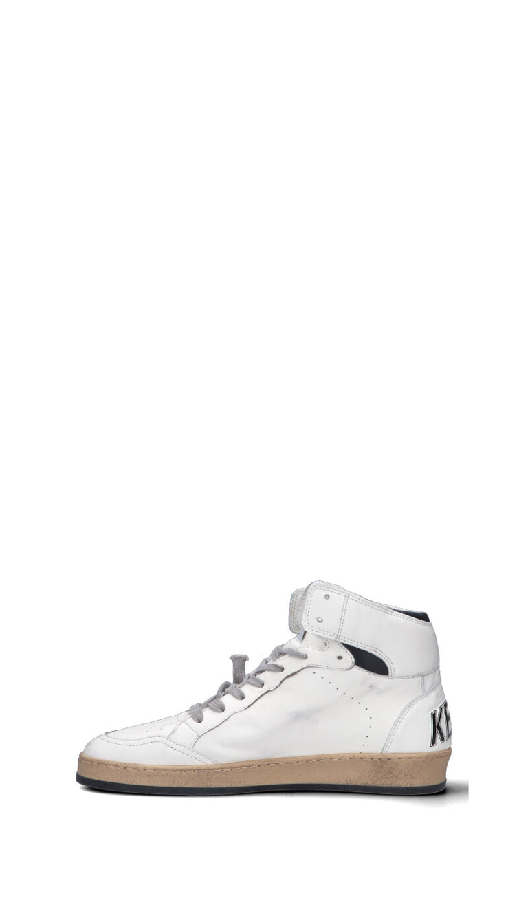 GOLDEN GOOSE - SKY STAR Sneaker donna bianca/nera in pelle