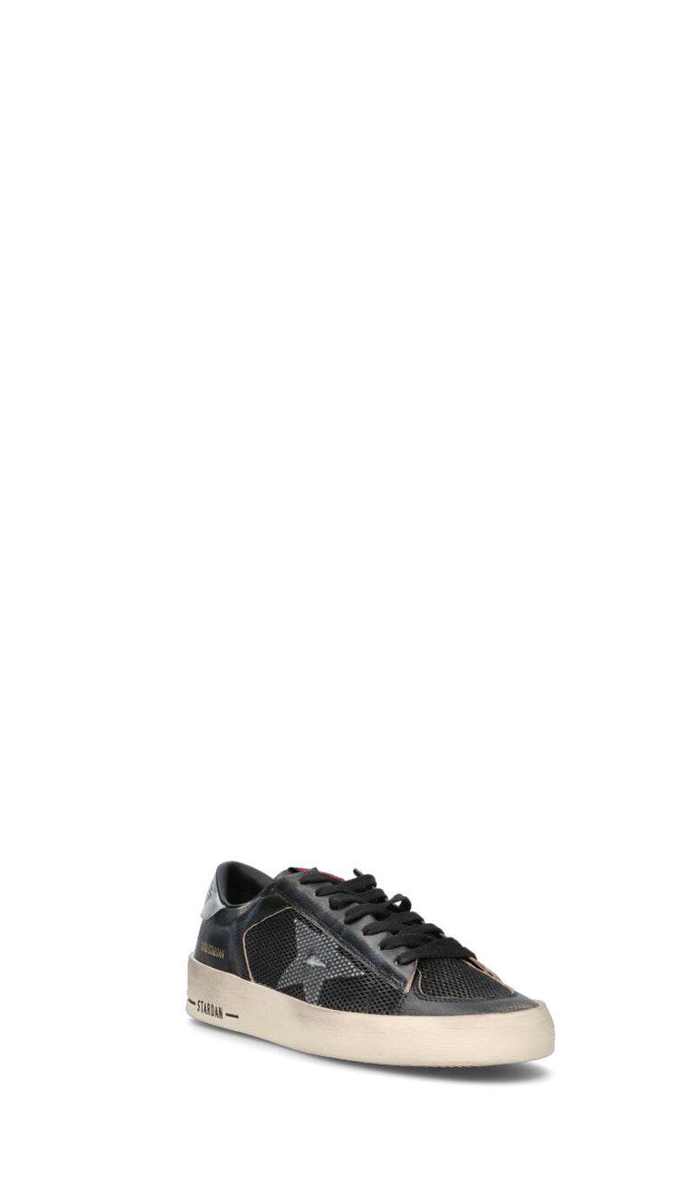 GOLDEN GOOSE STARDAN Sneaker uomo nera in pelle