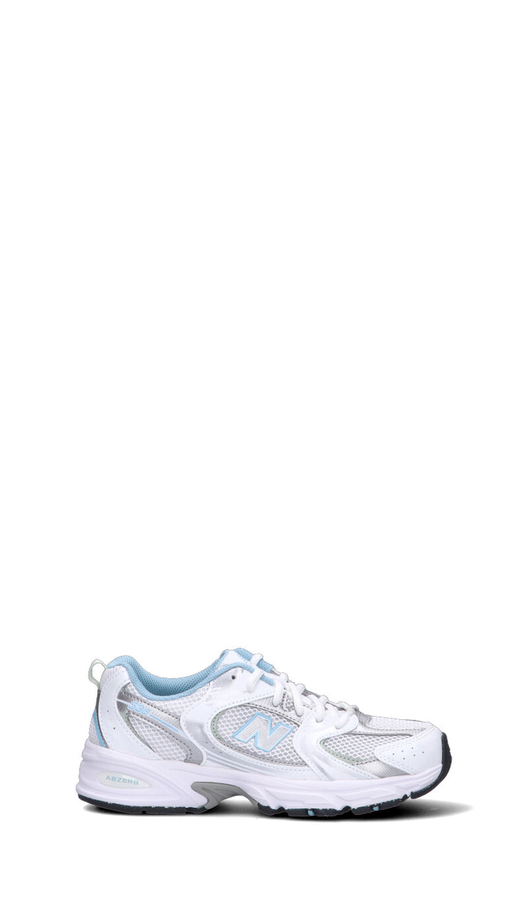 NEW BALANCE 530 Sneaker ragazzo bianca e azzurra