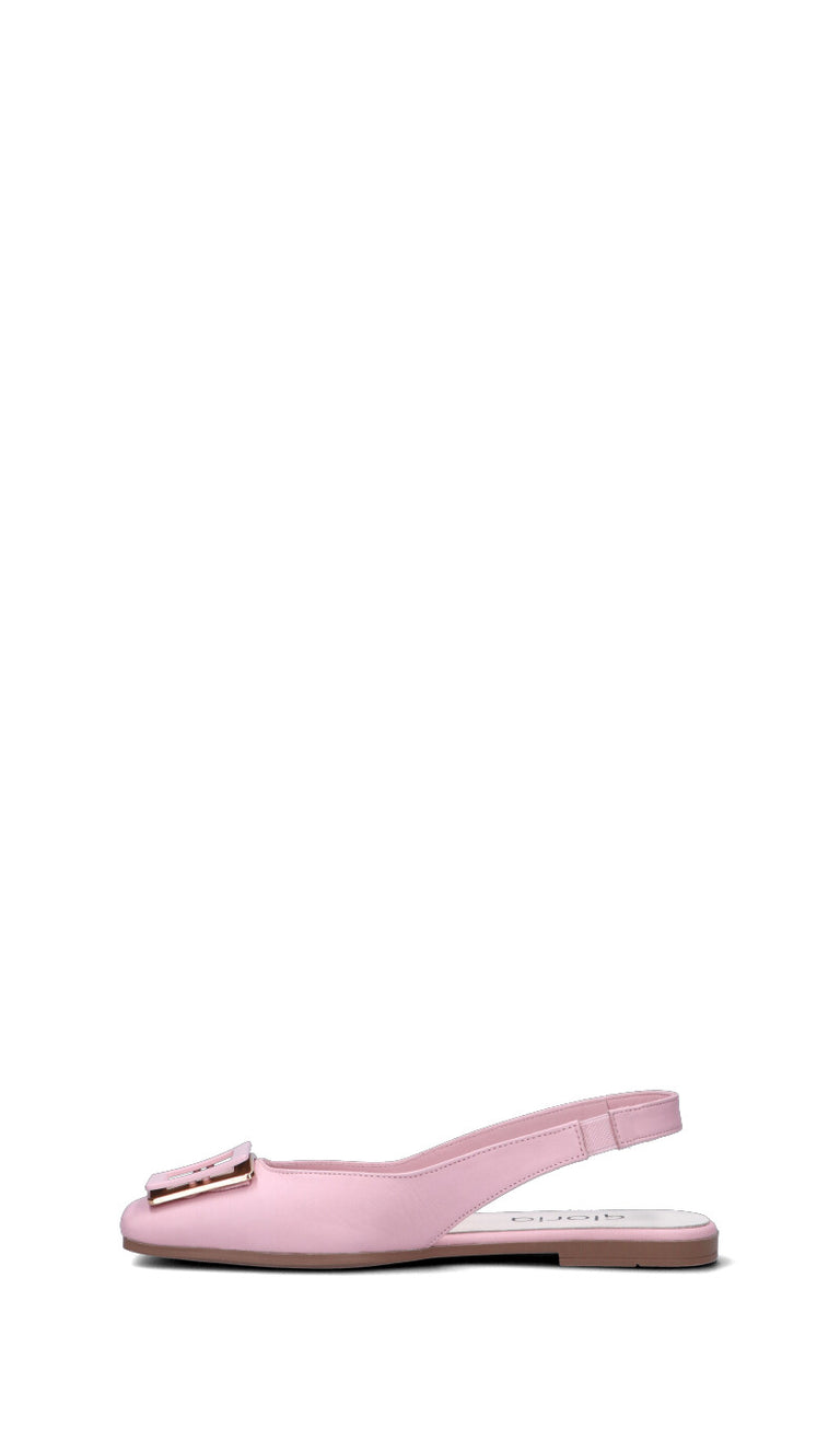 GLORIA SHOES Decollete donna rosa in pelle