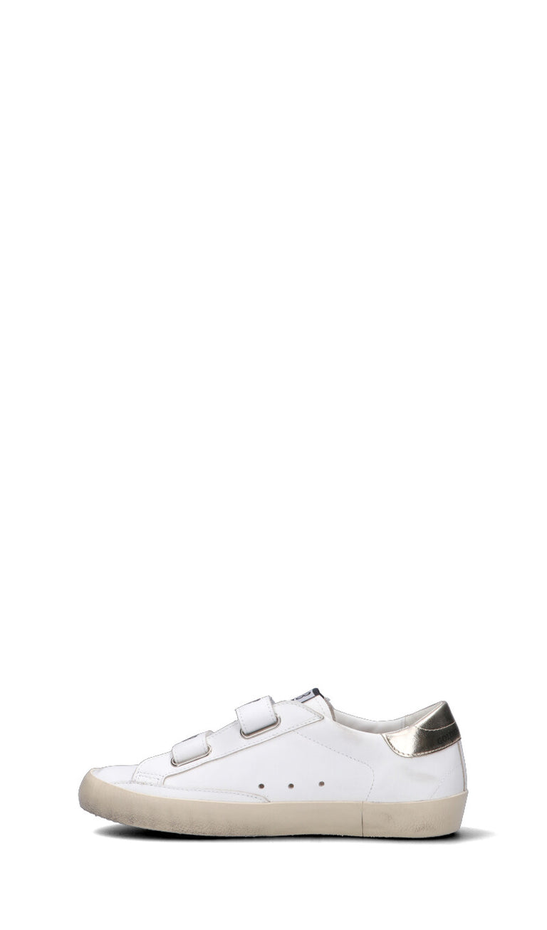 GOLDEN GOOSE - OLD SCHOOL Sneaker ragazza bianca in pelle