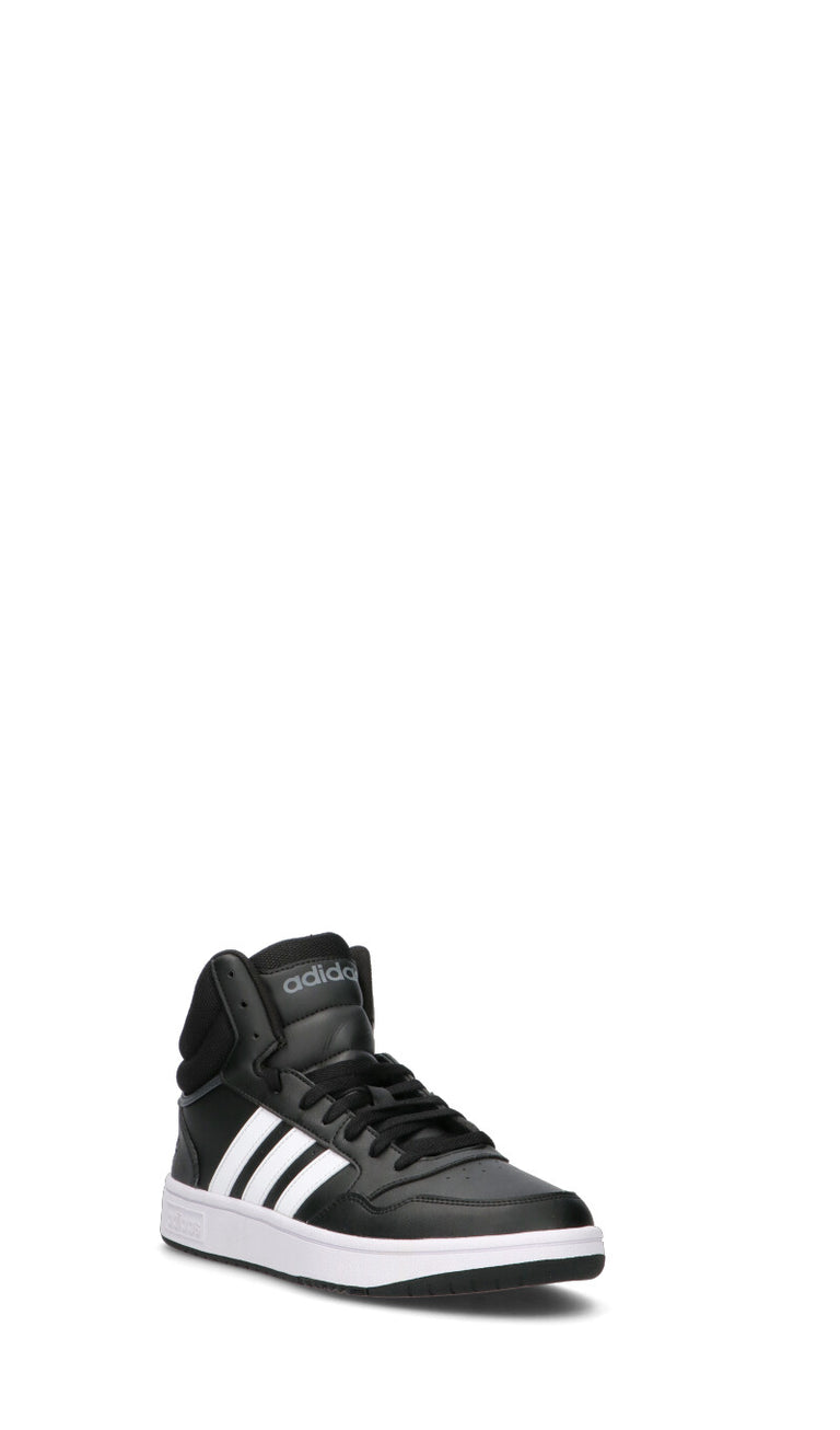 ADIDAS HOOPS 3.0 MID Sneaker uomo nera/bianca