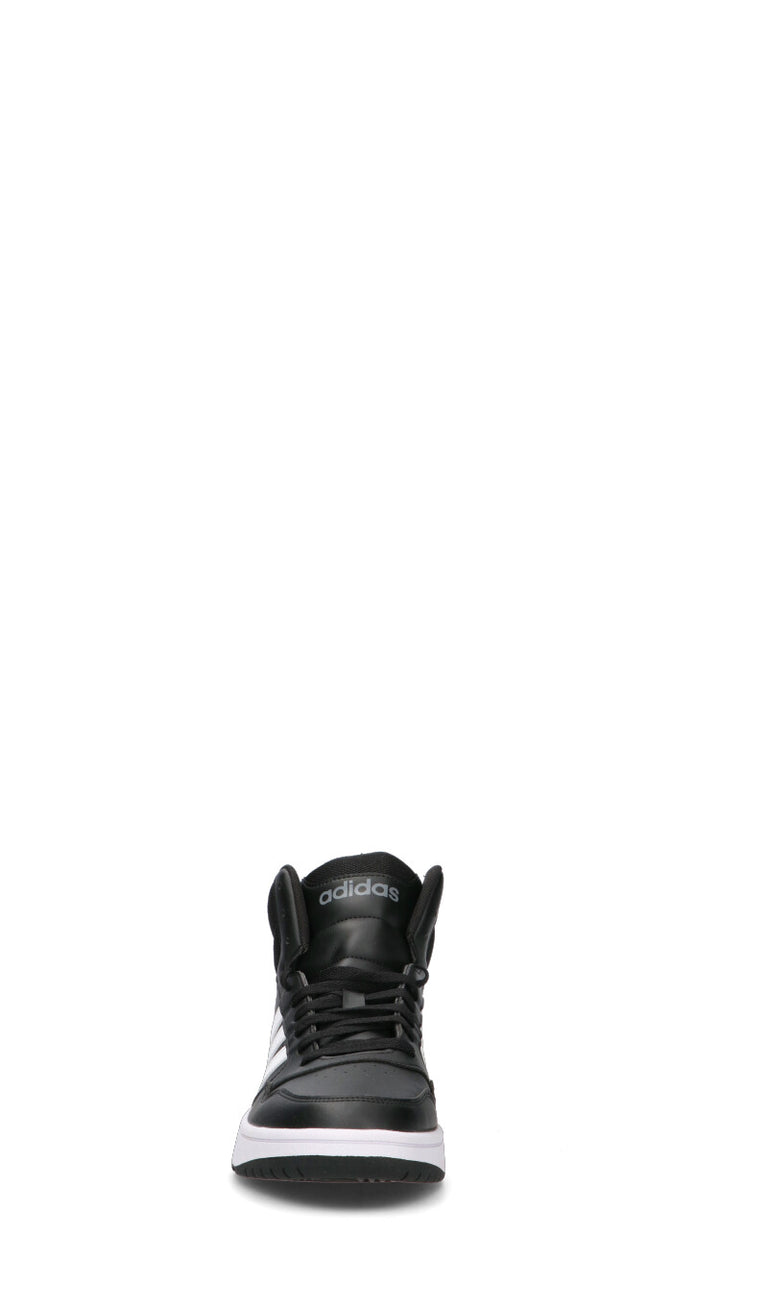 ADIDAS HOOPS 3.0 MID Sneaker uomo nera/bianca