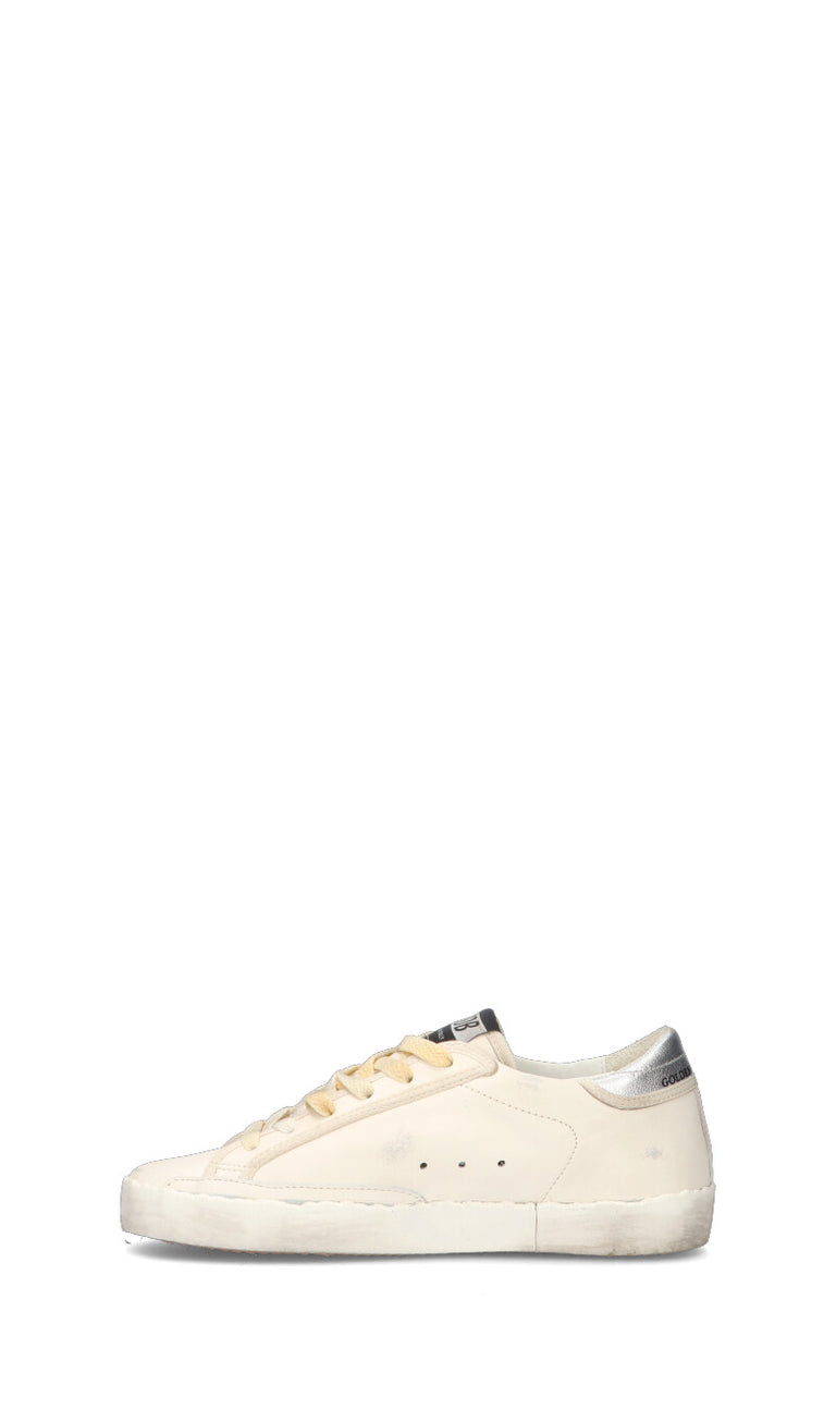 GOLDEN GOOSE SUPER-STAR CLASSIC WITH LIST Sneaker donna bianca in pelle