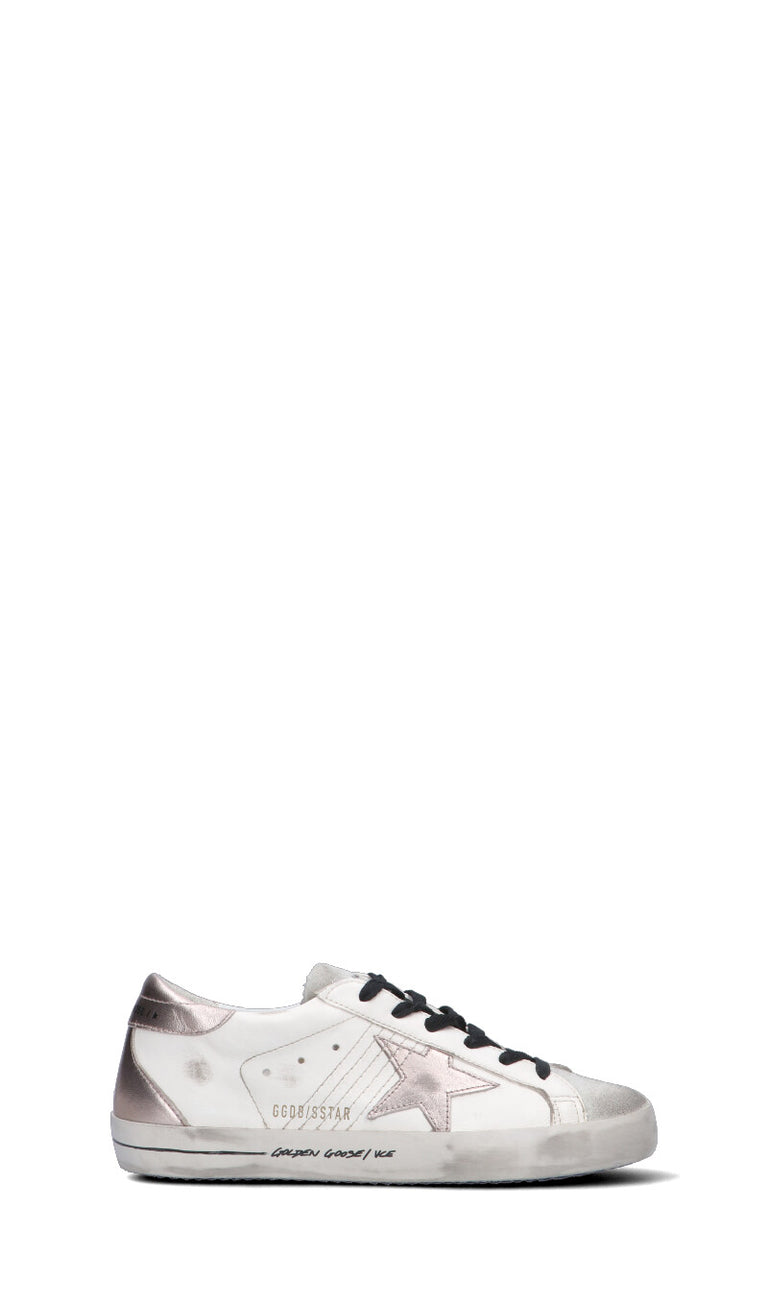 GOLDEN GOOSE - SUPER-STAR CLASSIC WITH SPUR Sneaker donna bianca in pelle