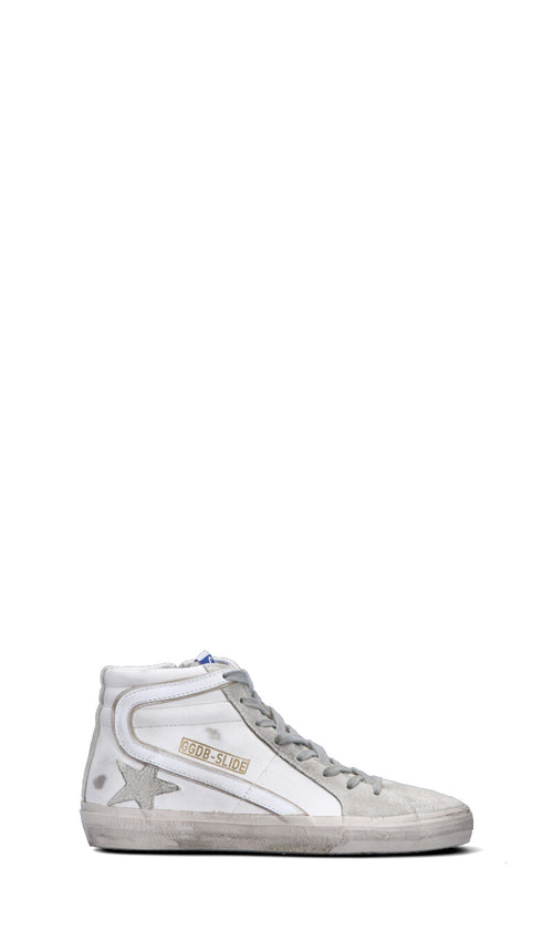 GOLDEN GOOSE Sneaker donna bianca/argento in pelle