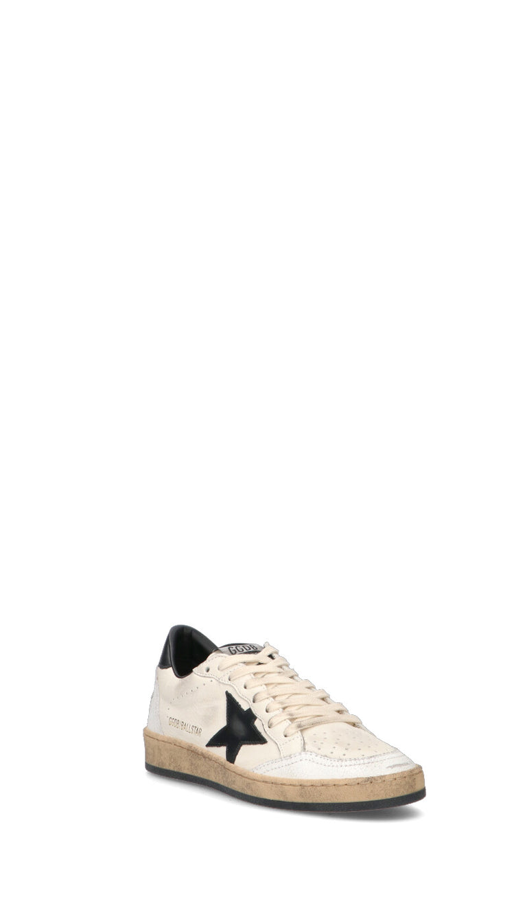 GOLDEN GOOSE BALL STAR Sneaker donna bianca in pelle