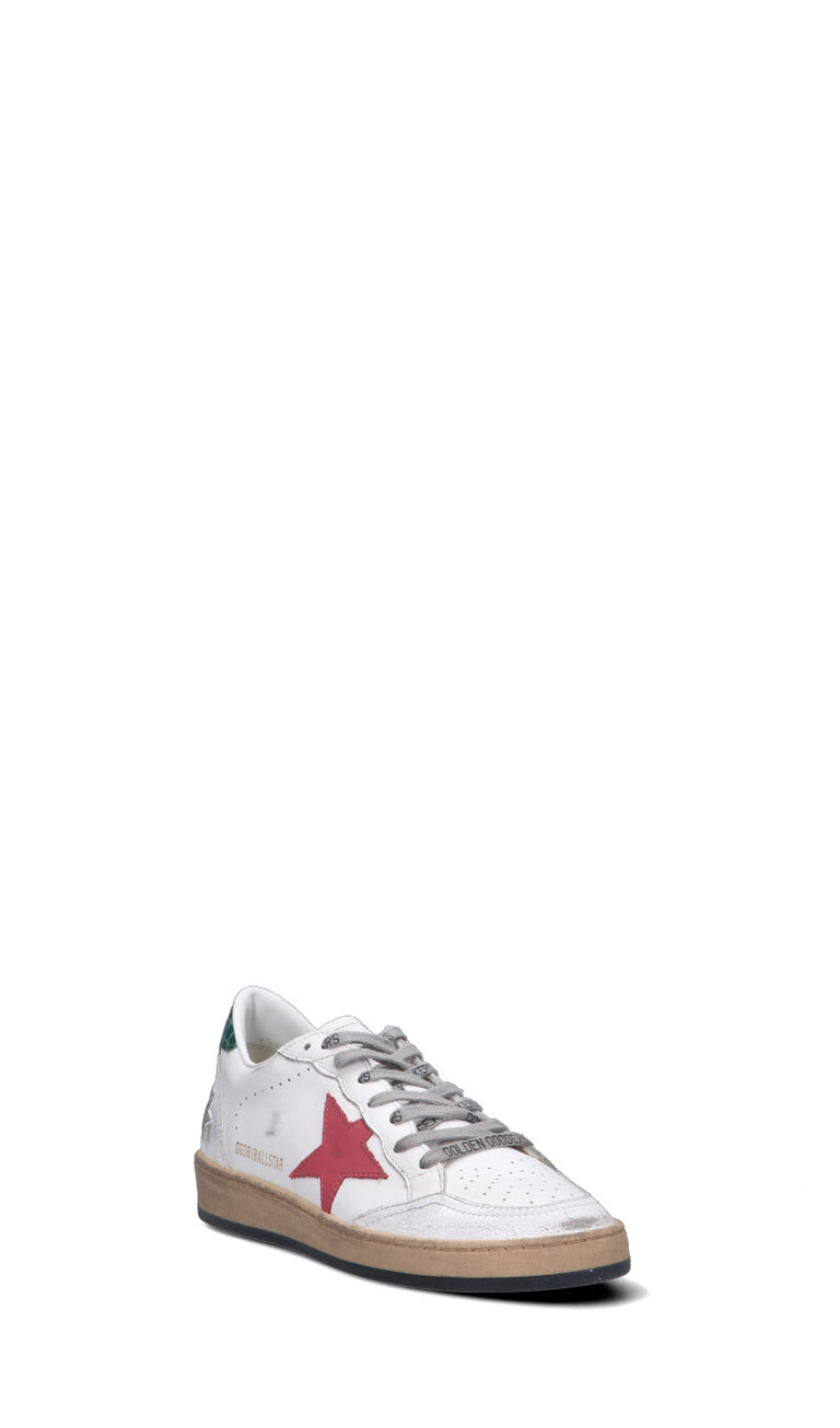 GOLDEN GOOSE - BALL STAR Sneaker donna bianca in pelle