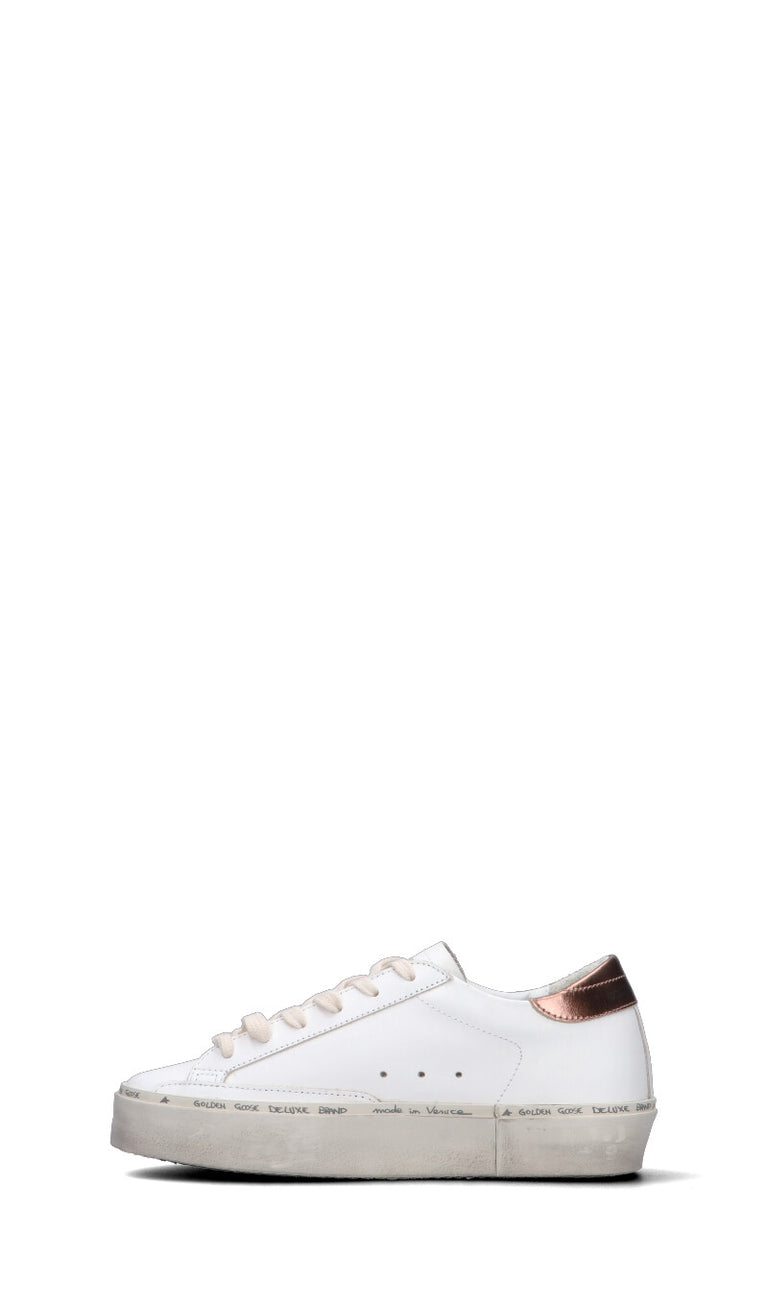 GOLDEN GOOSE - HI-STAR CLASSIC WITH LIST Sneaker donna bianca in pelle