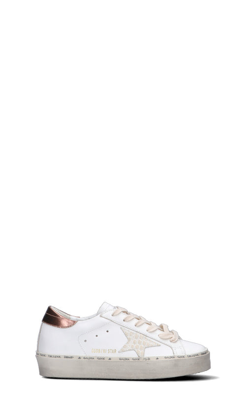 GOLDEN GOOSE - HI-STAR CLASSIC WITH LIST Sneaker donna bianca in pelle