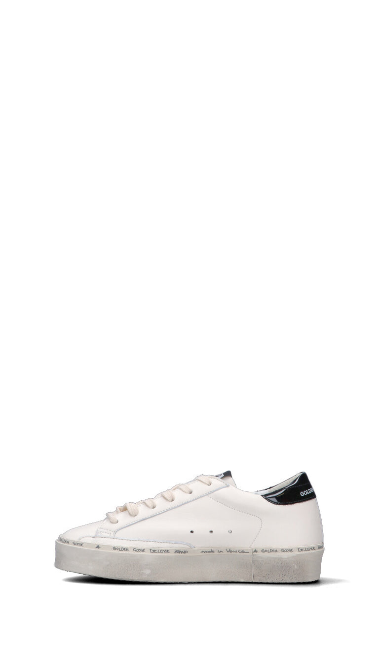 GOLDEN GOOSE - HI-STAR CLASSIC WITH LIST Sneaker donna bianca/nera in pelle