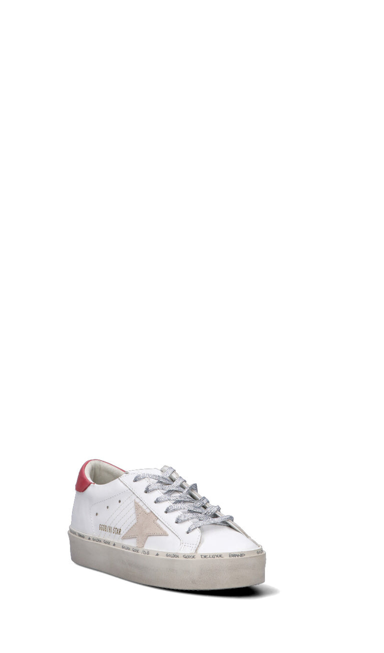 GOLDEN GOOSE - HI STAR CLASSIC WITH LIST Sneaker donna bianca in pelle