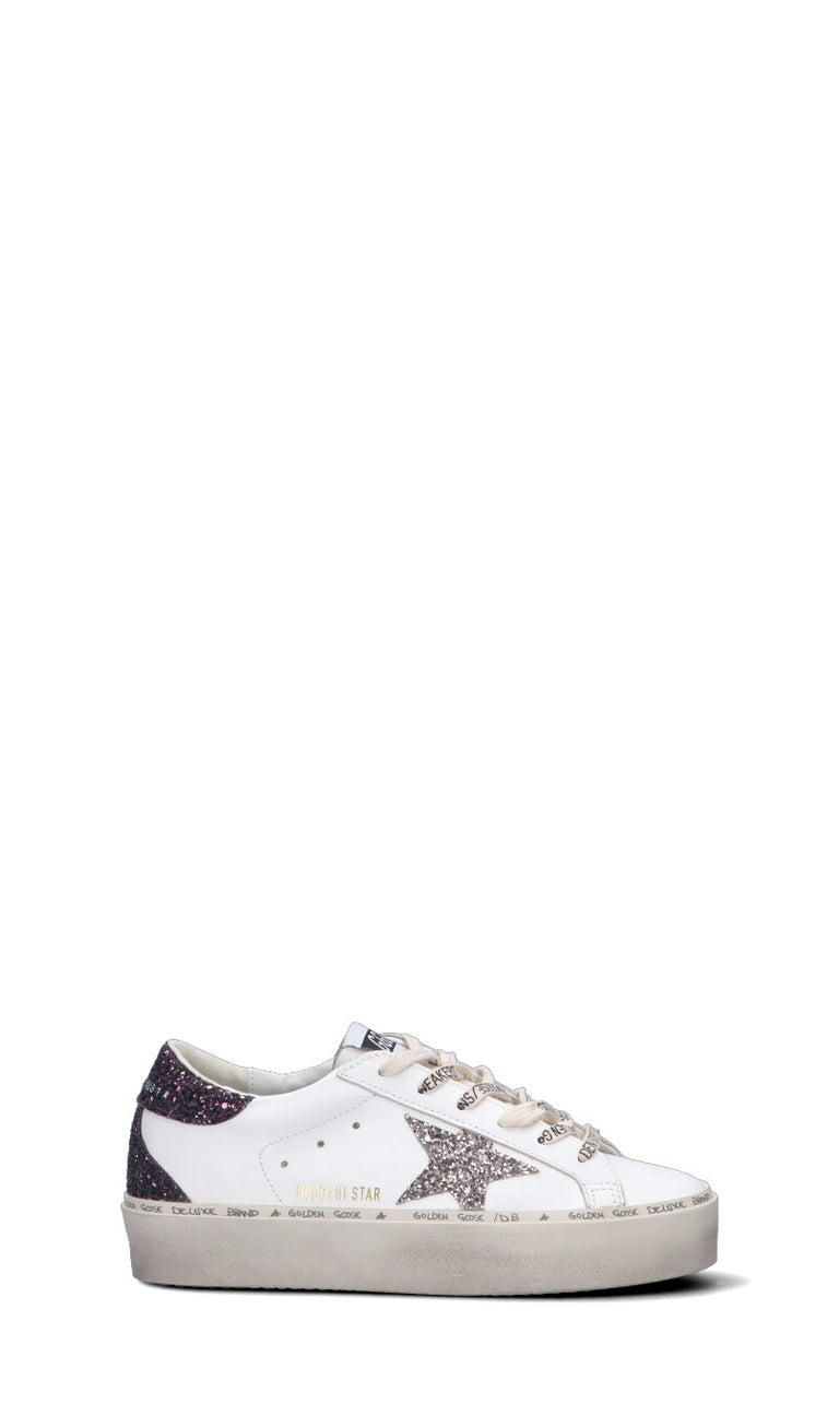 GOLDEN GOOSE - HI STAR CLASSIC WITH SPUR Sneaker donna bianca in pelle