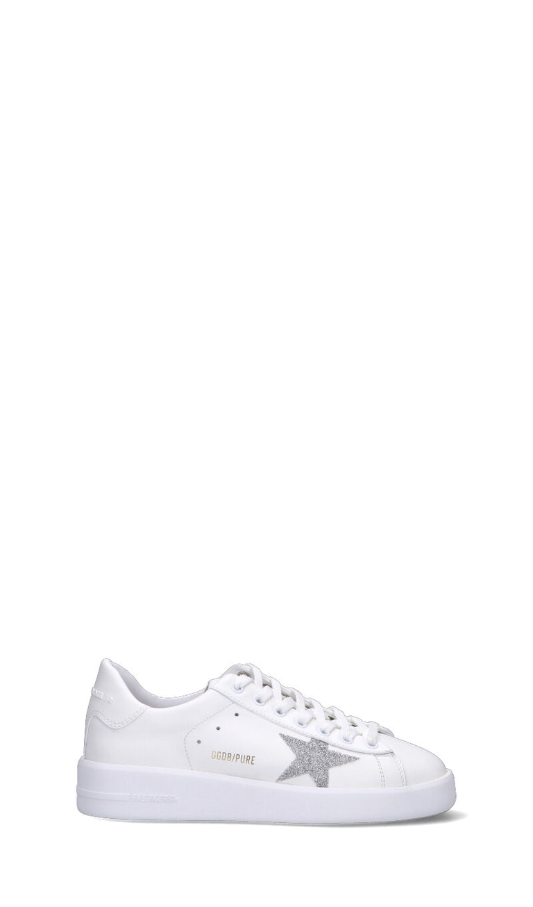 GOLDEN GOOSE PURE-STAR Sneaker donna bianca in pelle