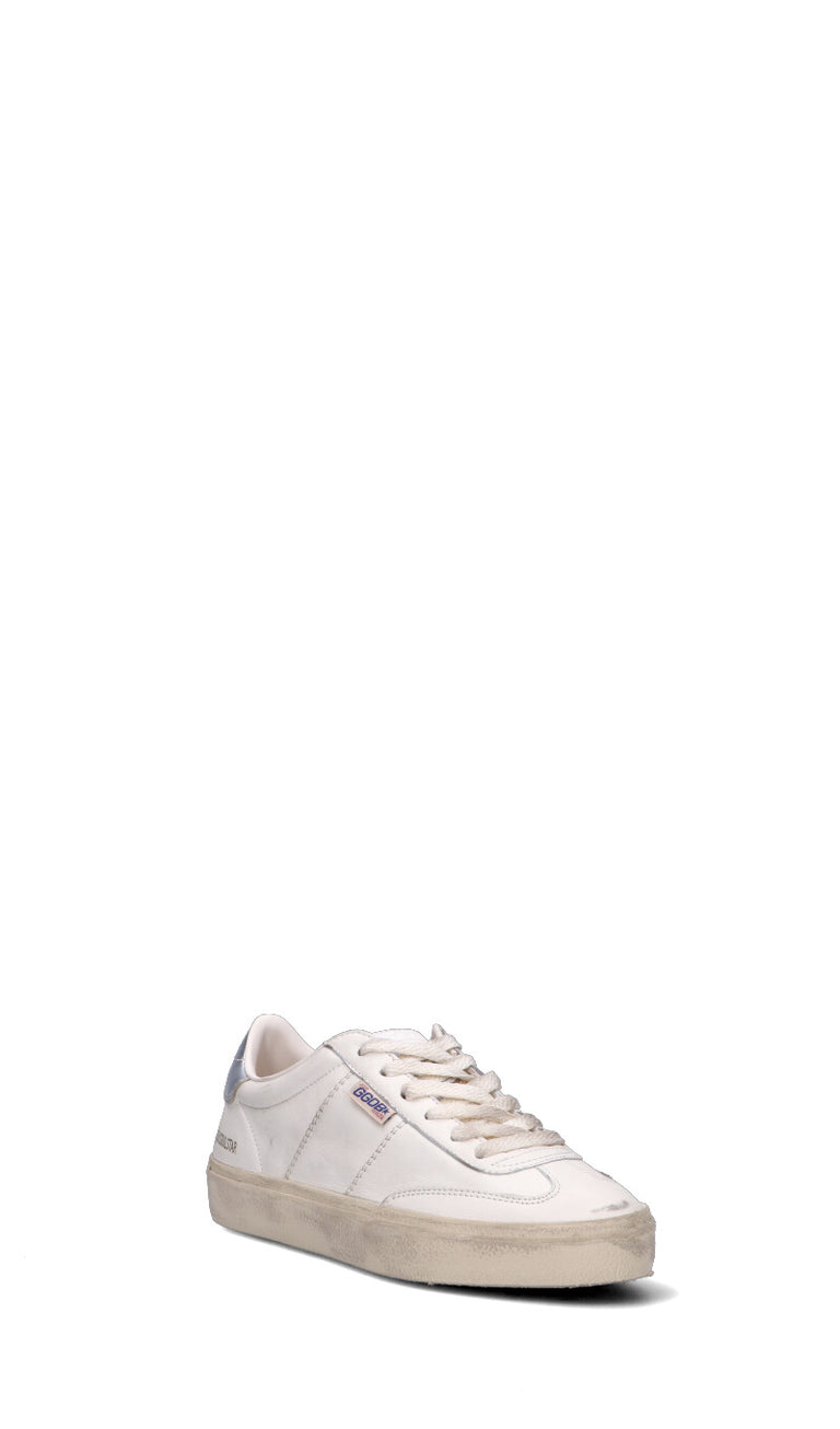 GOLDEN GOOSE SOUL-STAR Sneaker donna bianca e argento in pelle