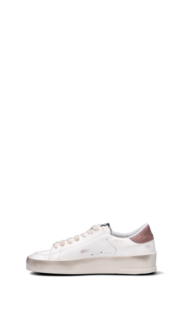 GOLDEN GOOSE - STARDAN Sneaker donna bianca/rosa in pelle