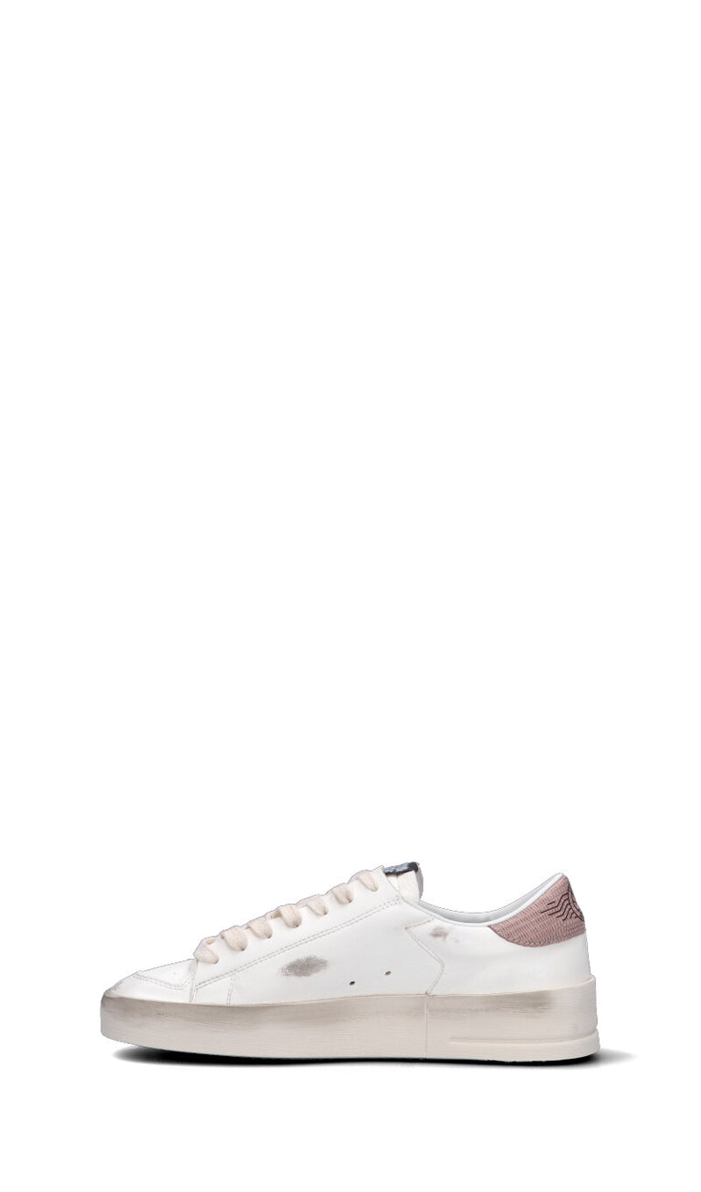 GOLDEN GOOSE - STARDAN Sneaker donna bianca/rosa in pelle