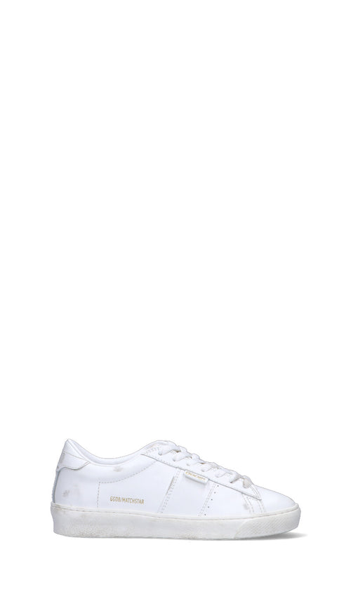 GOLDEN GOOSE - MATCHSTAR Sneaker donna bianca in pelle