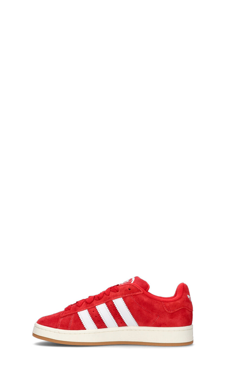 ADIDAS - CAMPUS Sneaker uomo rossa in suede