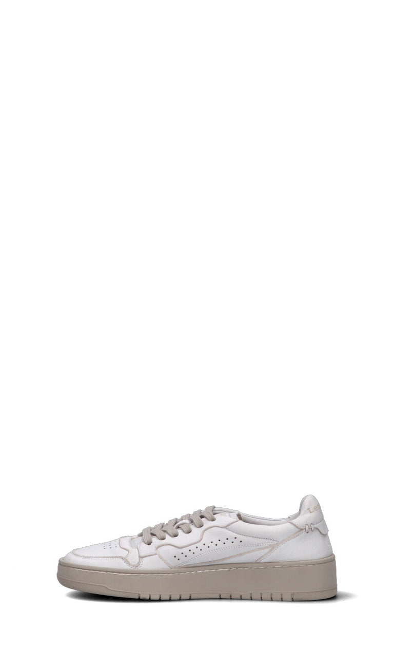 LEMARGO Sneaker donna bianca in pelle