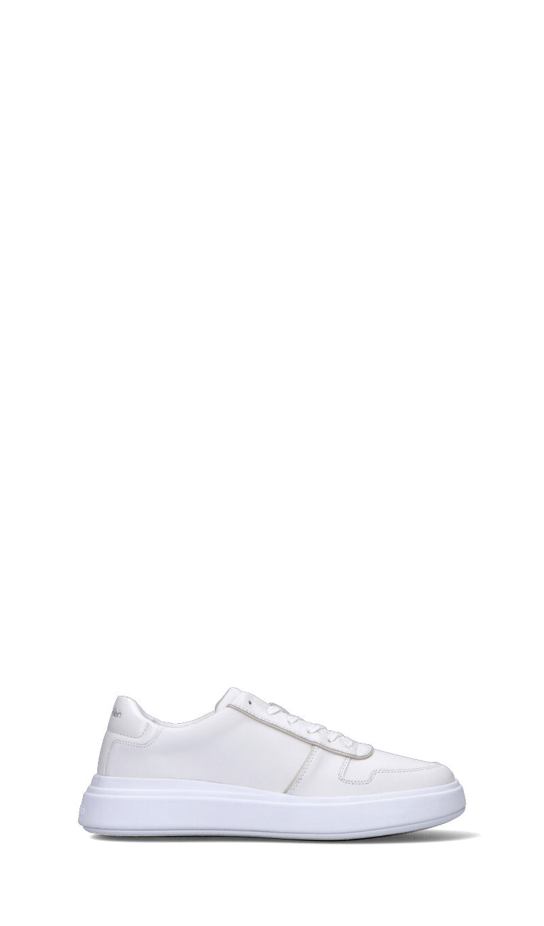 CALVIN KLEIN Sneaker donna bianca in pelle