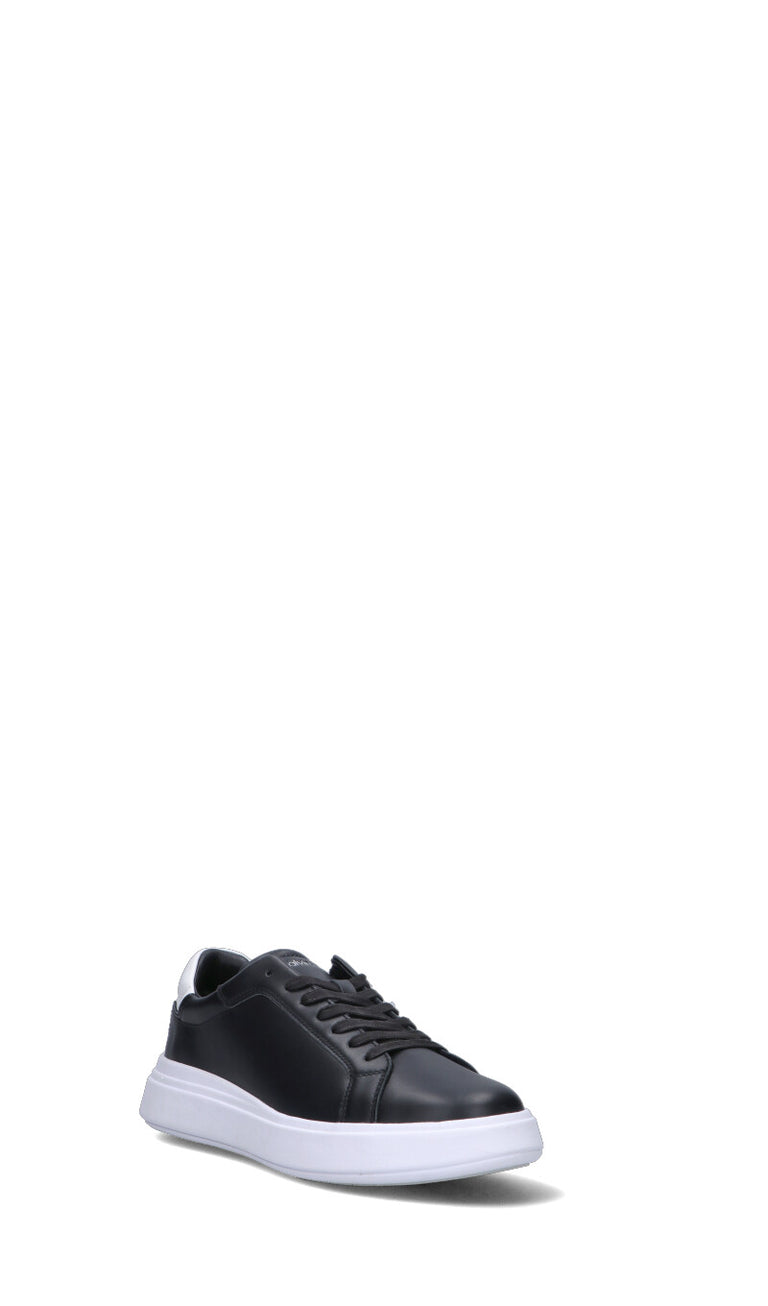 CALVIN KLEIN Sneaker uomo nera in pelle