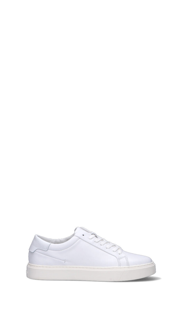 CALVIN KLEIN Sneaker uomo bianca in pelle