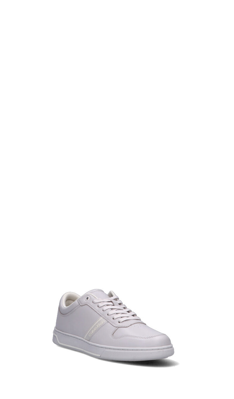 CALVIN KLEIN Sneaker uomo grigia in pelle