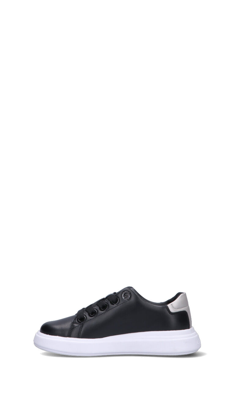 CALVIN KLEIN Sneaker donna nera in pelle