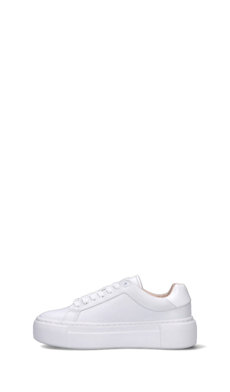 CALVIN KLEIN Sneaker donna bianca in pelle