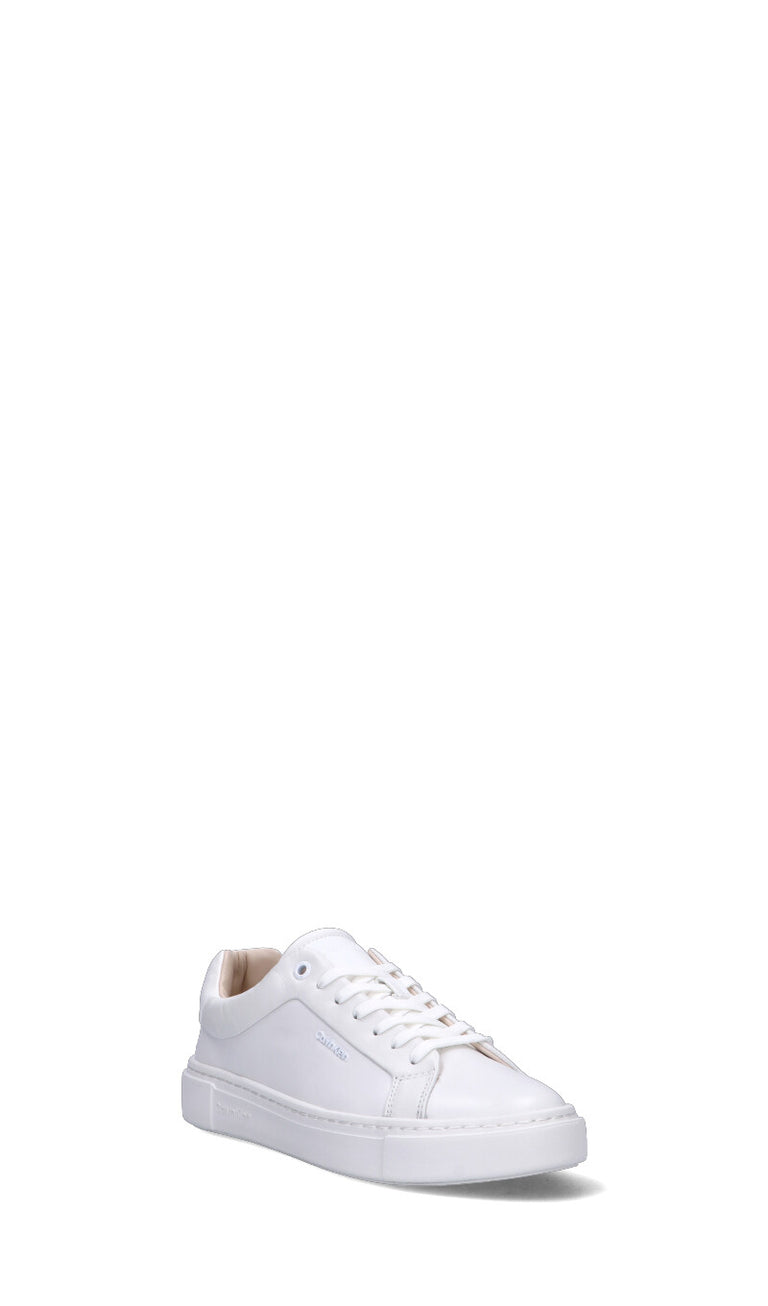 CALVIN KLEIN Sneaker donna bianca in pelle