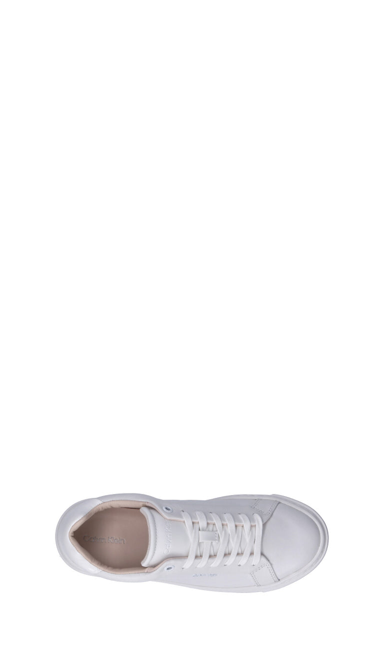 CALVIN KLEIN Sneaker donna bianca in pelle