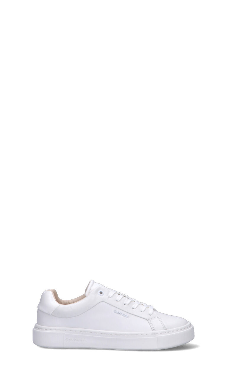 CALVIN KLEIN Sneaker donna bianca in pelle