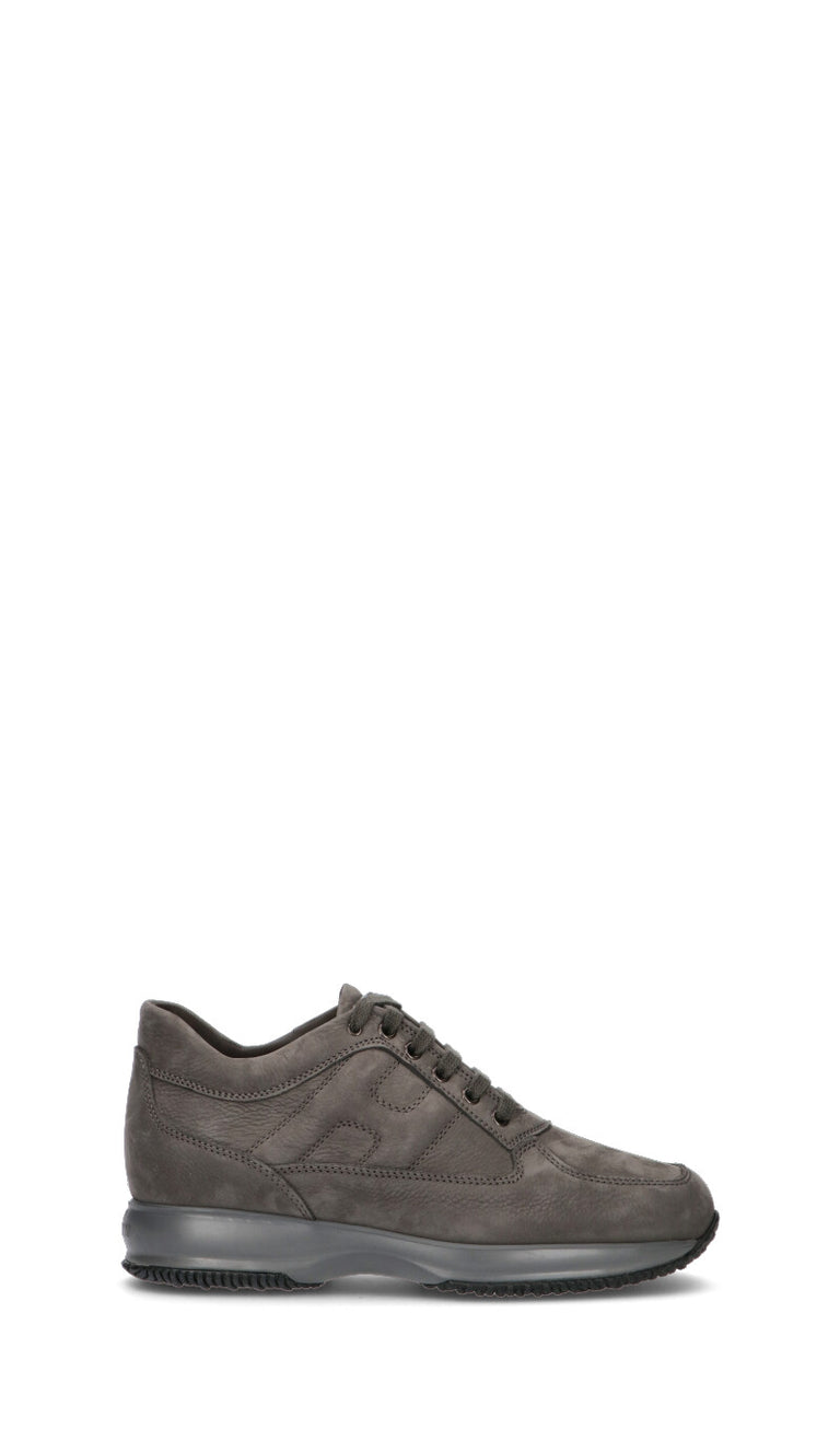 HOGAN - INTERACTIVE Sneaker uomo grigia in suede