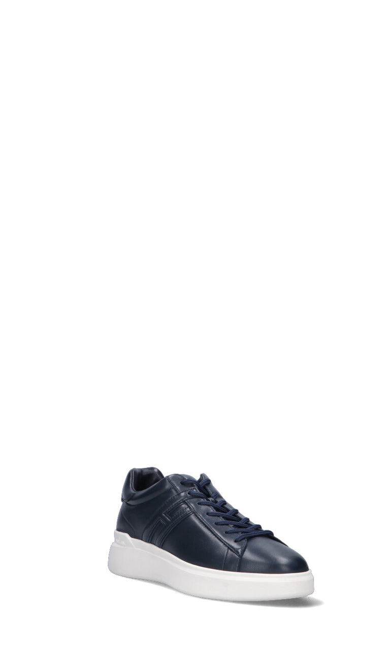 HOGAN Sneaker uomo blu in pelle