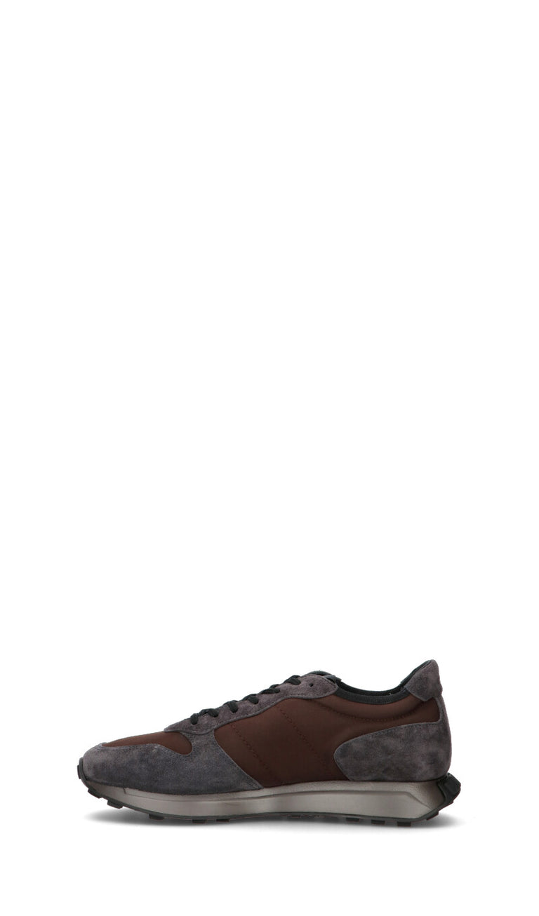 HOGAN Sneaker uomo marrone/nera in pelle