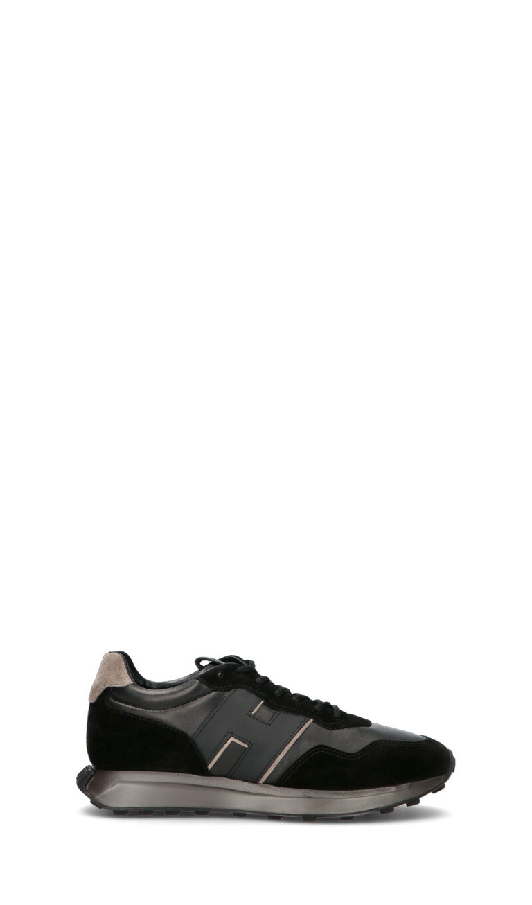 HOGAN Sneaker uomo nera in pelle