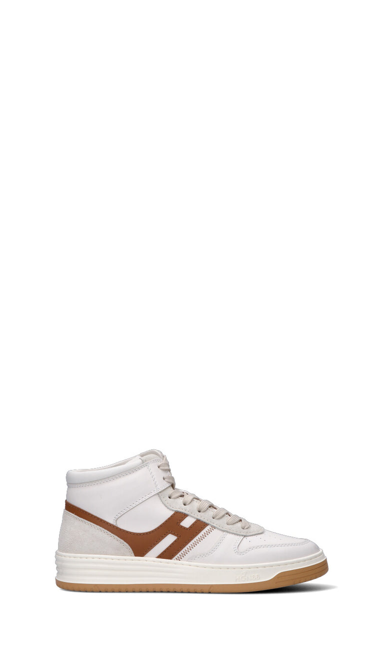 HOGAN Sneaker uomo panna/marrone in pelle