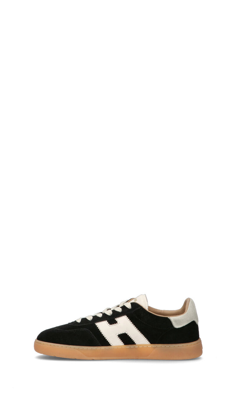 HOGAN Sneaker uomo nera in suede