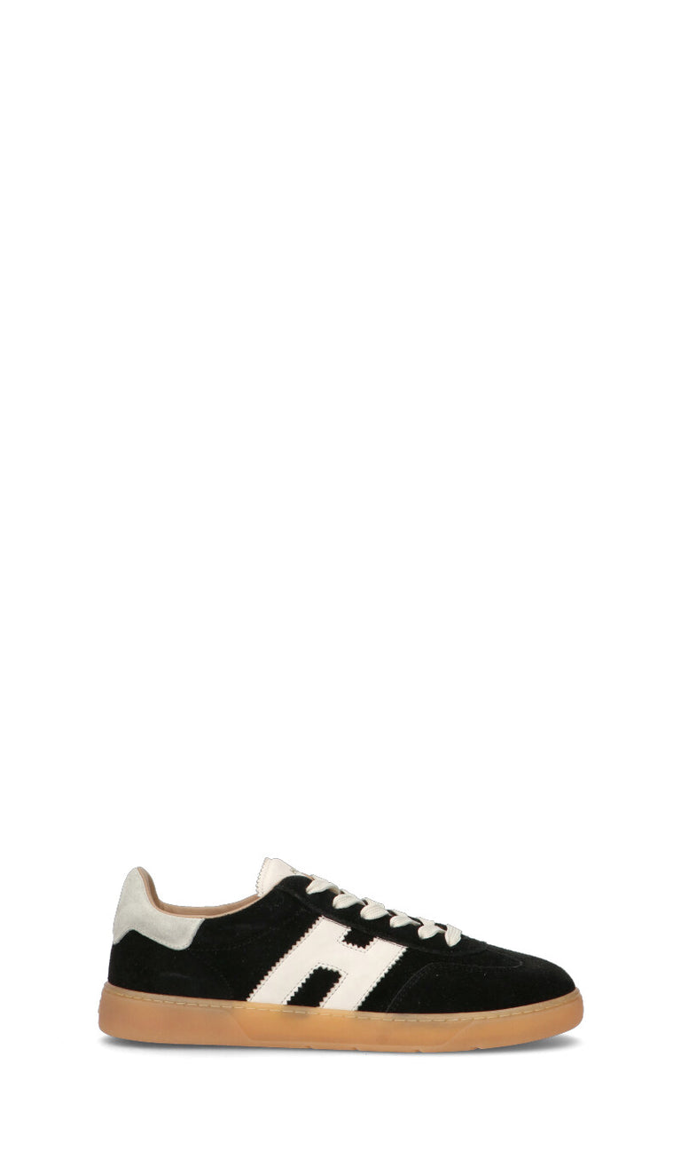 HOGAN Sneaker uomo nera in suede