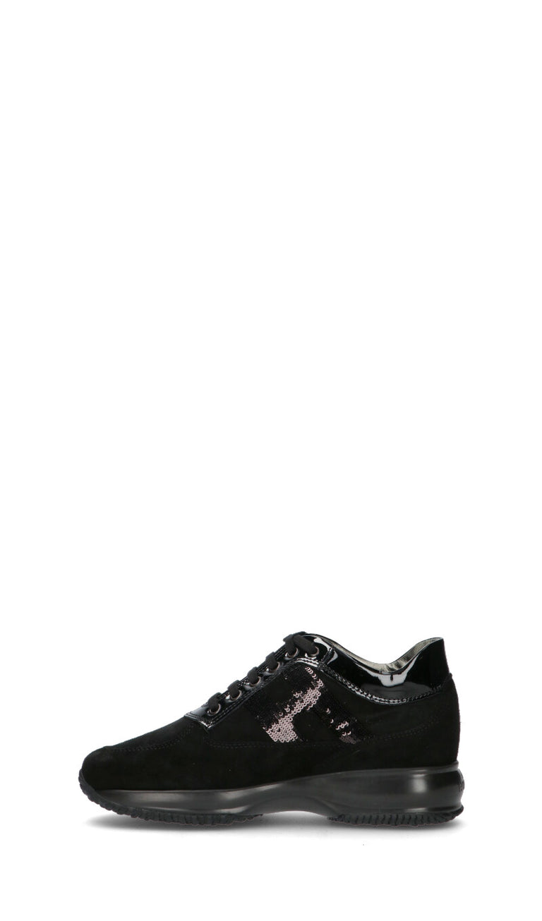 HOGAN - INTERACTIVE Sneaker donna nera in pelle