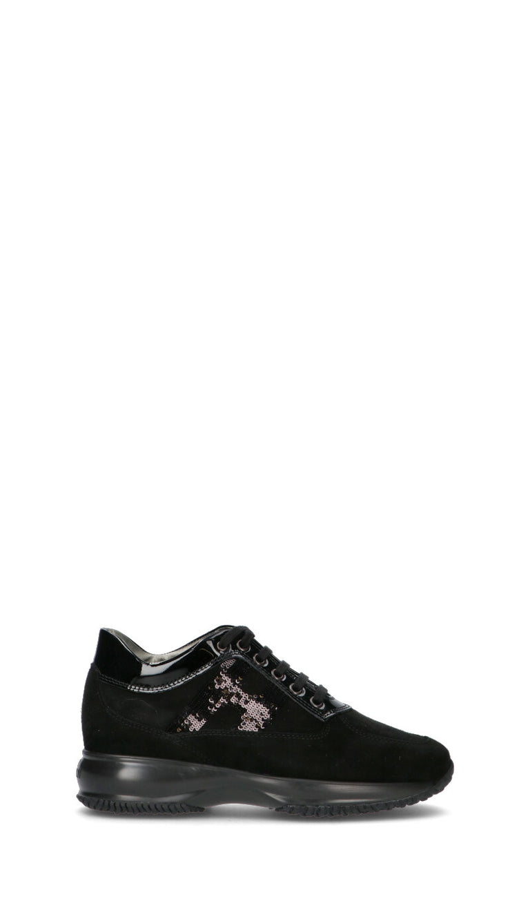 HOGAN - INTERACTIVE Sneaker donna nera in pelle