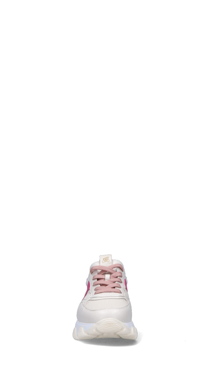 HOGAN Sneaker donna bianca/rosa