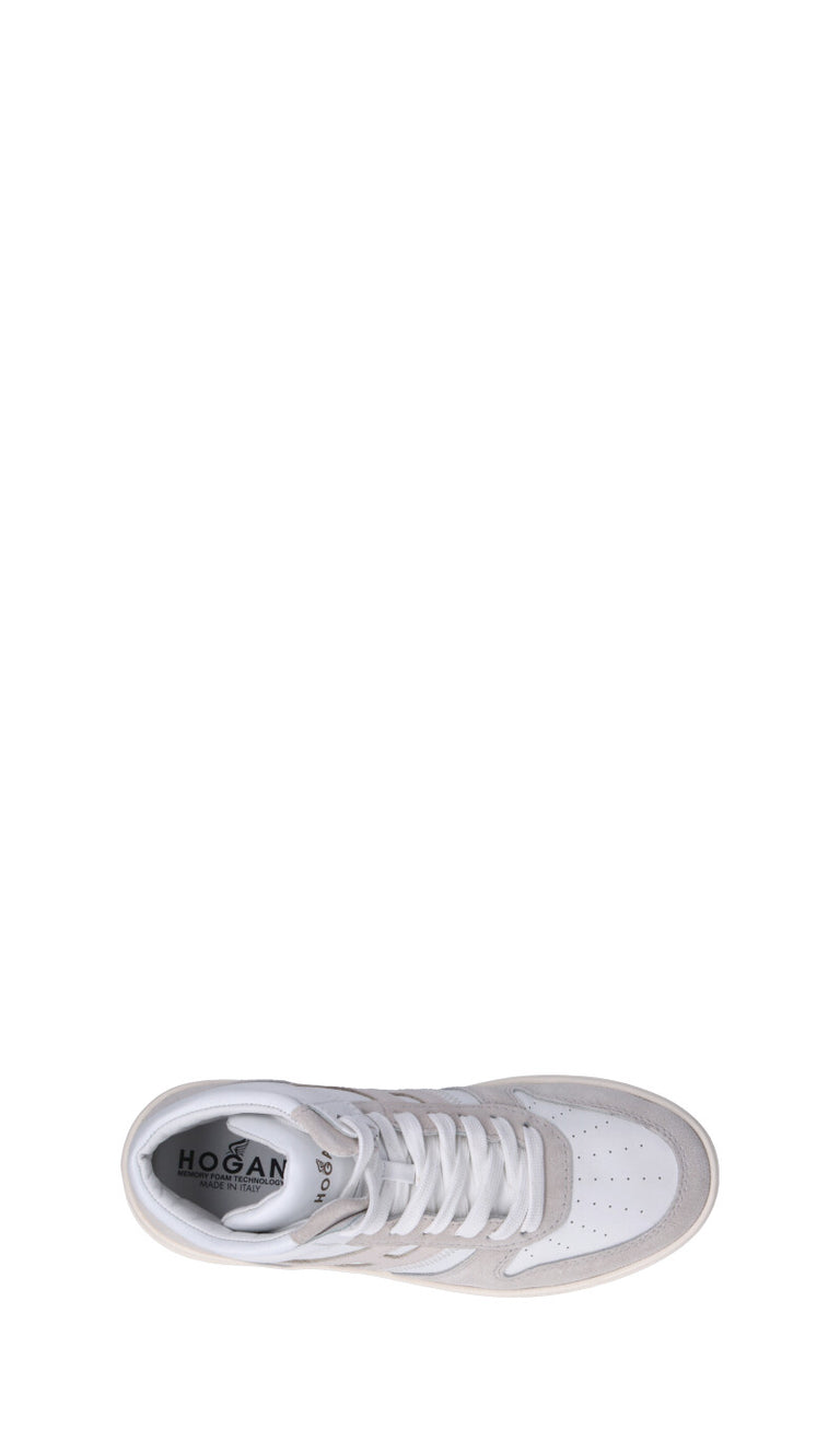 HOGAN Sneaker donna bianca/grigia in pelle