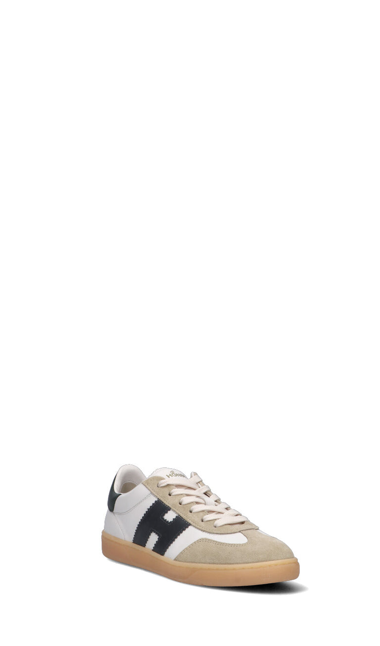 HOGAN - COOL Sneaker donna bianca/blu in pelle