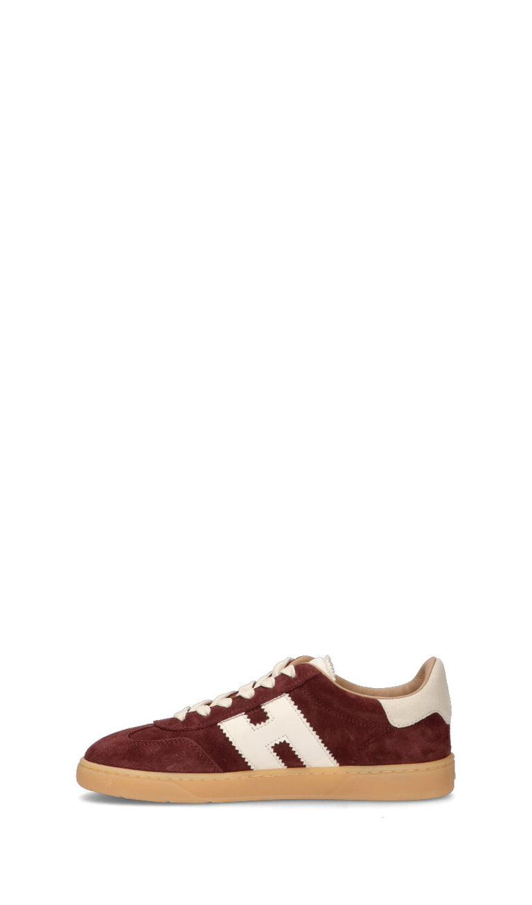 HOGAN - COOL Sneaker donna bordeaux in suede